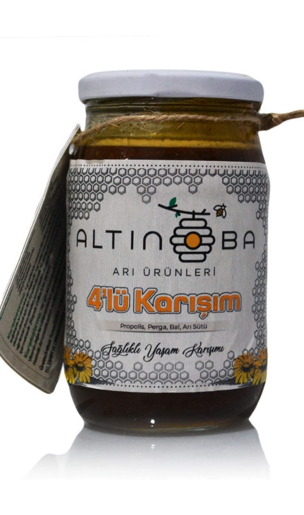 AltınOba Bal, Polen Propolis Arı Sütü Karışımı 500gram